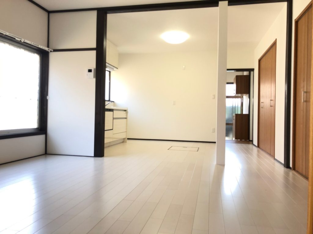 もともと2部屋だったので、元に戻すこともできます。 もともと2部屋だったので、元に戻すこともできます。