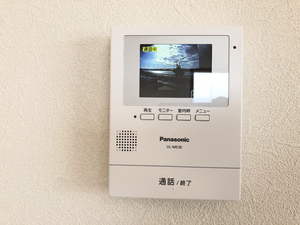 モニターホン設置しました☆ モニターホン設置しました☆