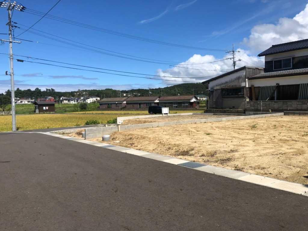 建築前の土地写真 建築前の土地写真