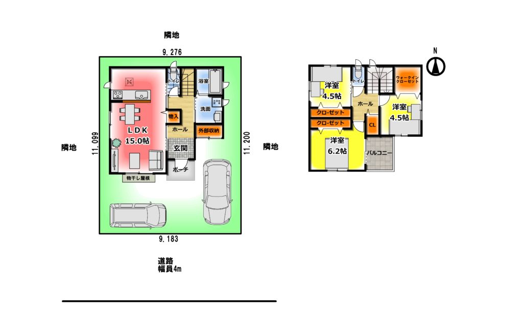 (間取) (間取)