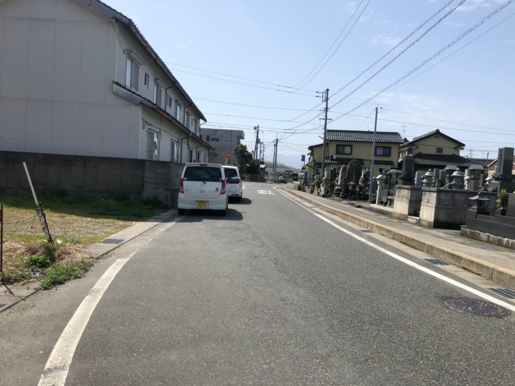 前面道路北側より撮影(外観) 前面道路北側より撮影(外観)