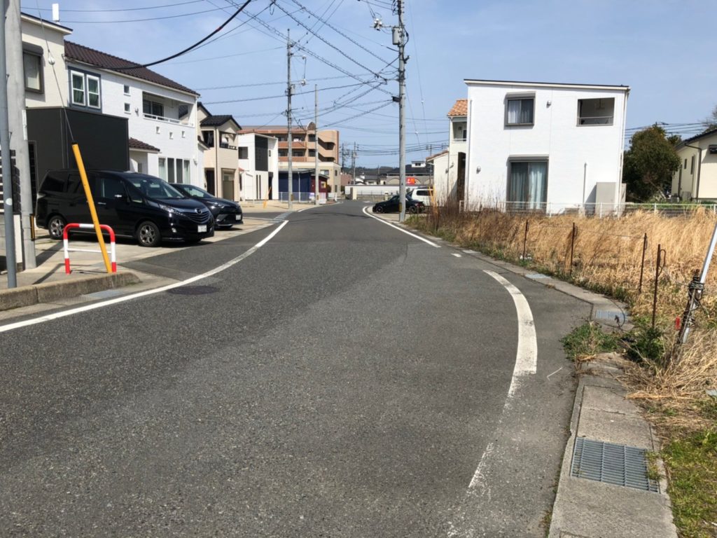 前面道路北西側より撮影(外観) 前面道路北西側より撮影(外観)