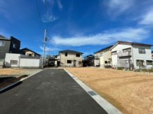 【土地】2021/12 売主 ◆富安（美保小学校区） ◆建築条件なし！ ◆全5区画の分譲地 ◆②号地