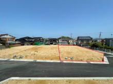 【売土地】2023/07 売主 ◆布勢分譲地④号地(世紀小校区)◆48坪◆建築条件なし！◆見晴らしの良い高台の角地♪